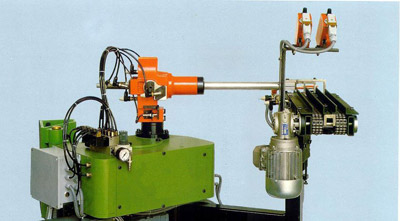 ROTARY LOADING ARM BRM2 Loading arm for hot forging press and friction screw press